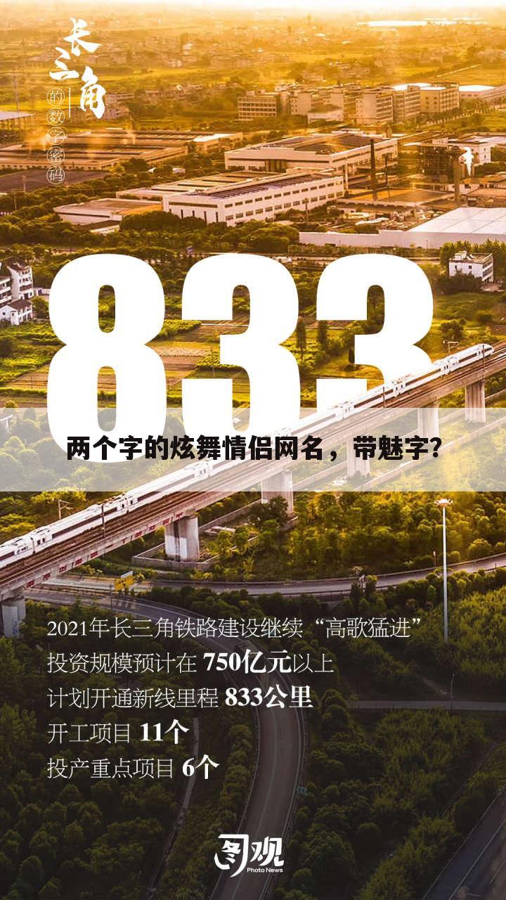 两个字的炫舞情侣网名,带魅字?