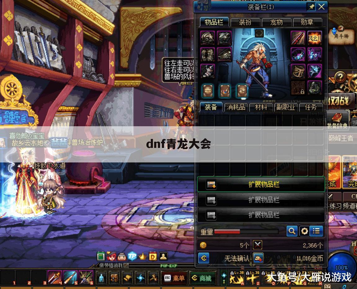 dnf青龙大会