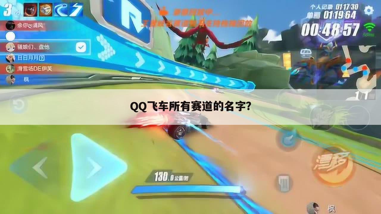 QQ飞车所有赛道的名字？