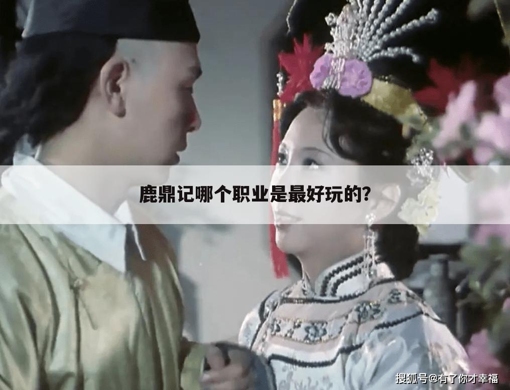 鹿鼎记哪个职业是最好玩的?
