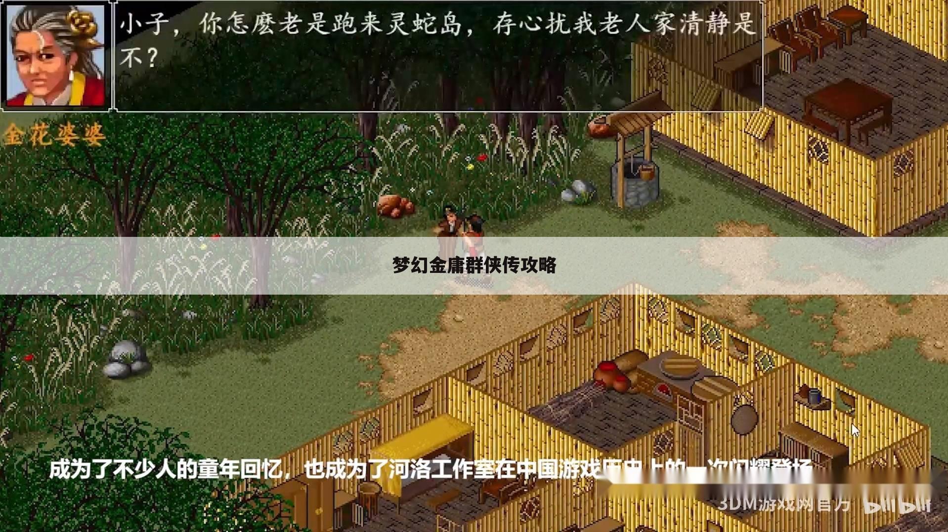 梦幻金庸群侠传攻略