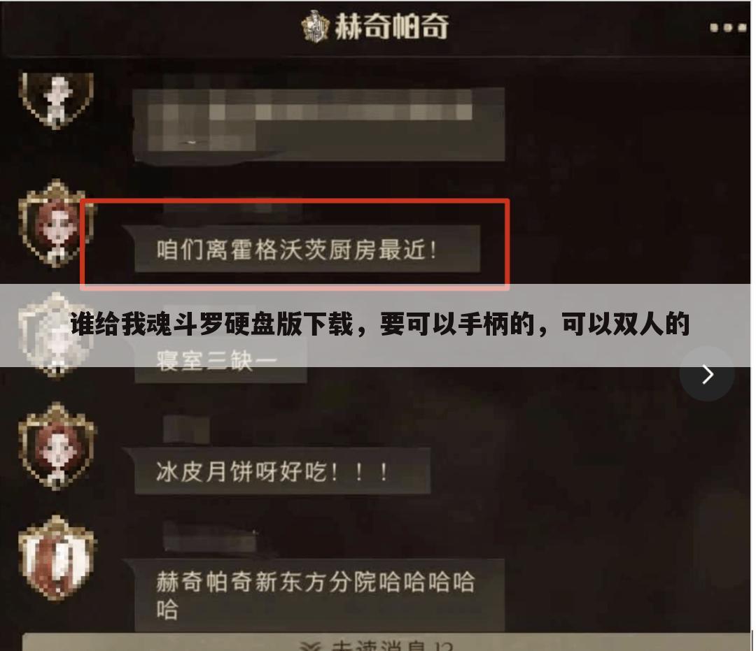 谁给我魂斗罗硬盘版下载,要可以手柄的,可以双人的
