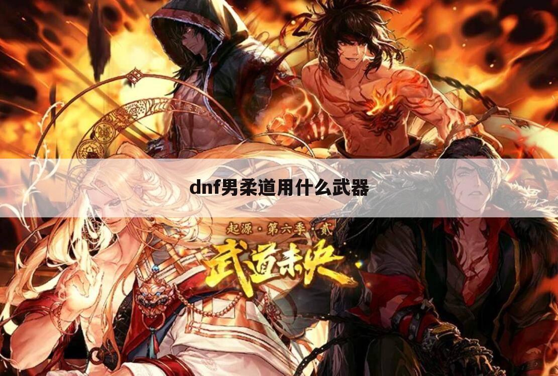 dnf男柔道用什么武器