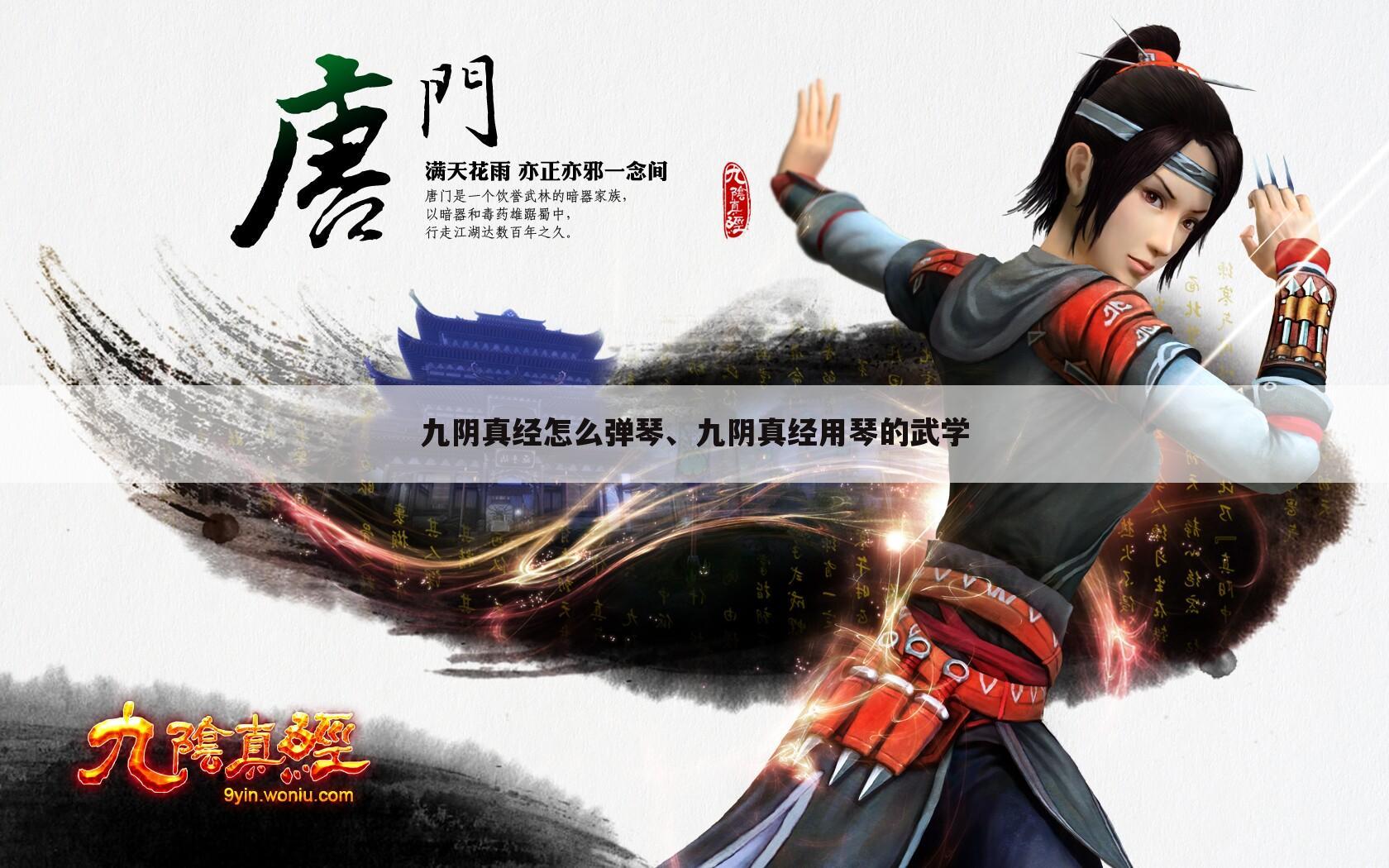 九阴真经怎么弹琴、九阴真经用琴的武学