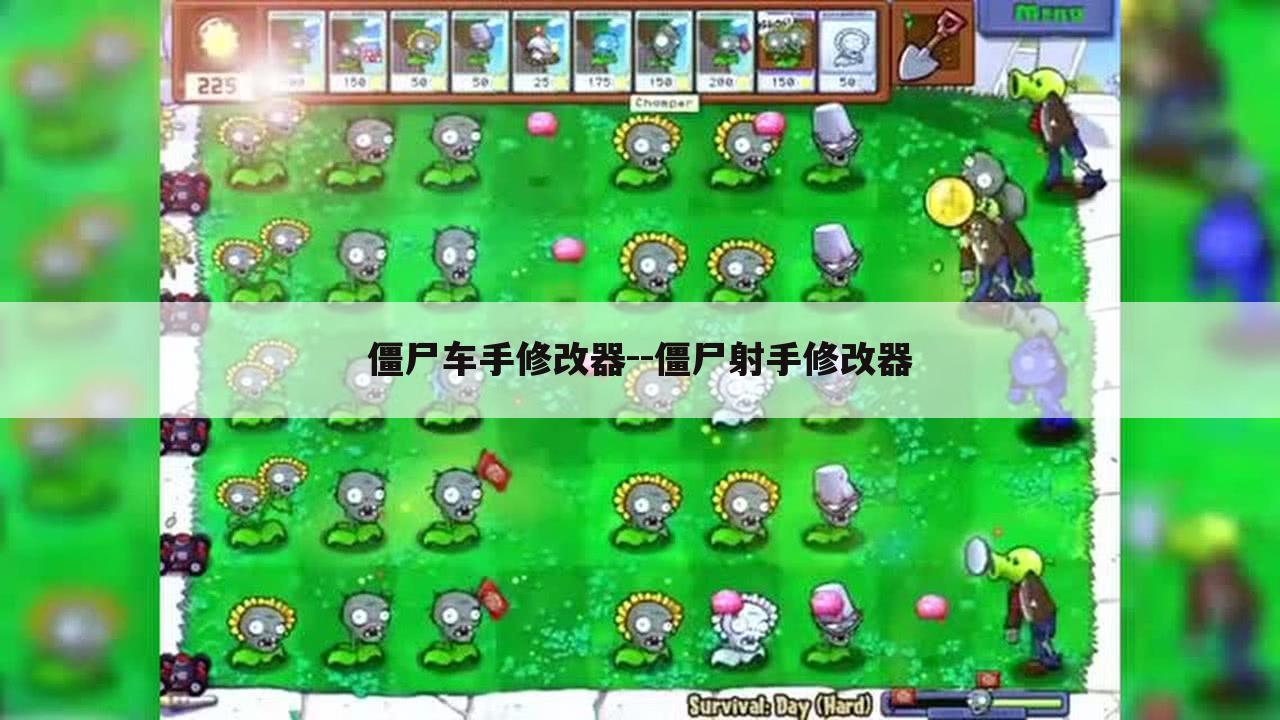 僵尸车手修改器--僵尸射手修改器