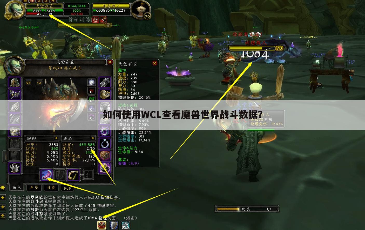 如何使用WCL查看魔兽世界战斗数据?