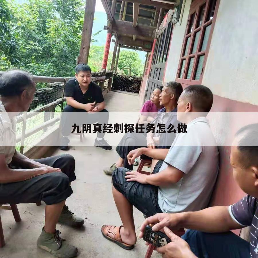 九阴真经刺探任务怎么做