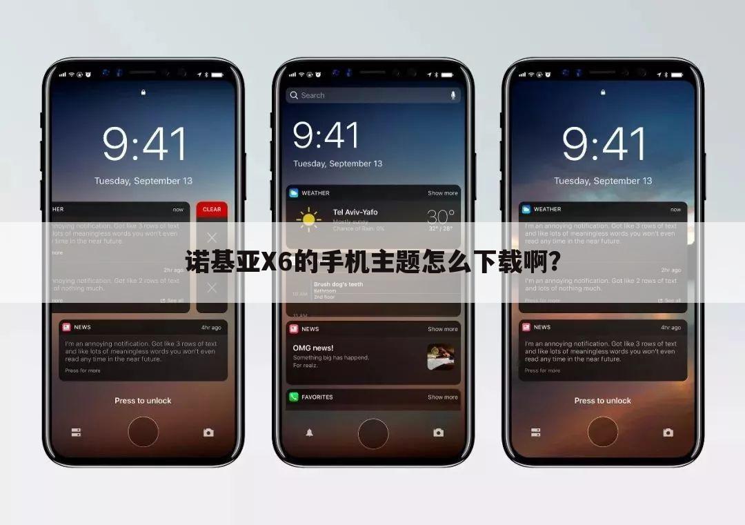 诺基亚X6的手机主题怎么下载啊?