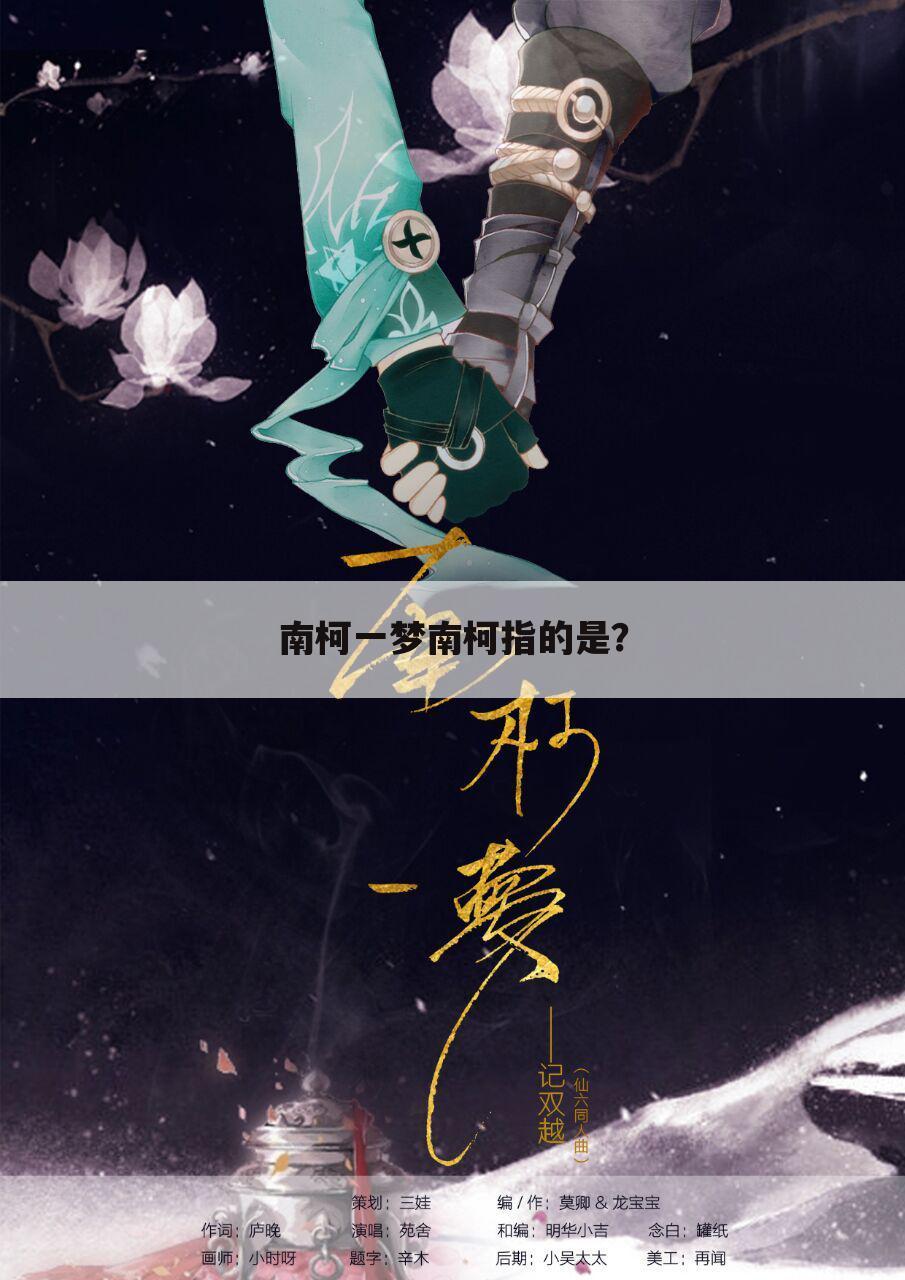 南柯一梦南柯指的是?