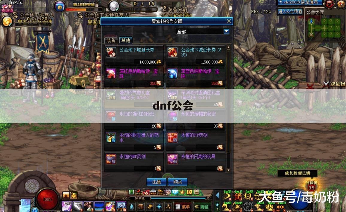 dnf公会
