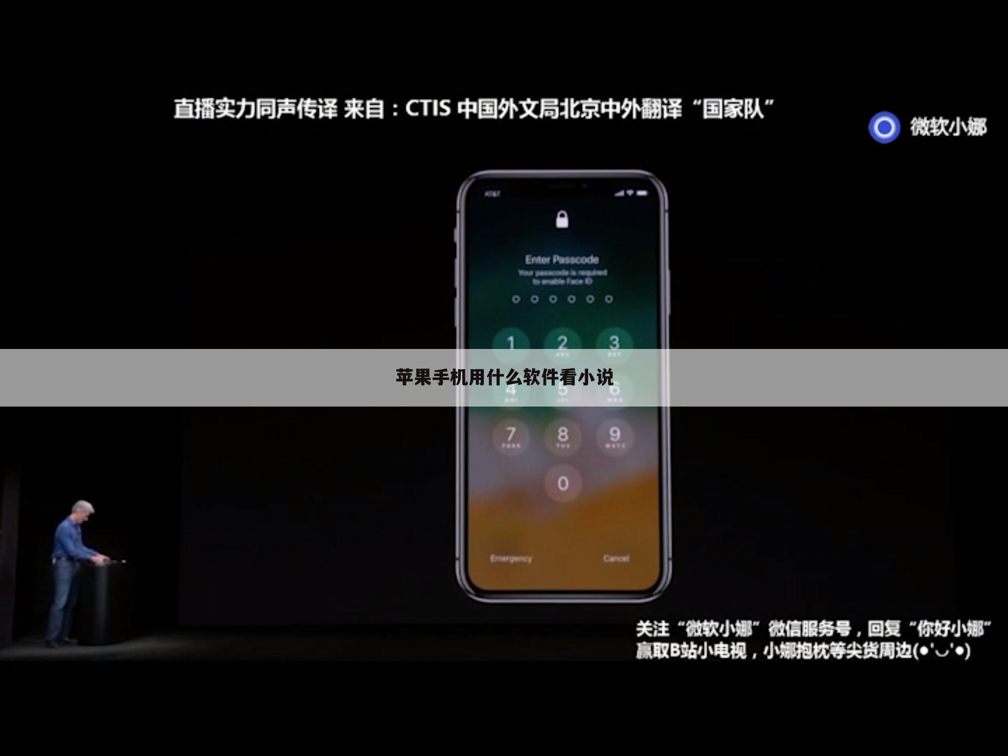 苹果手机用什么软件看小说