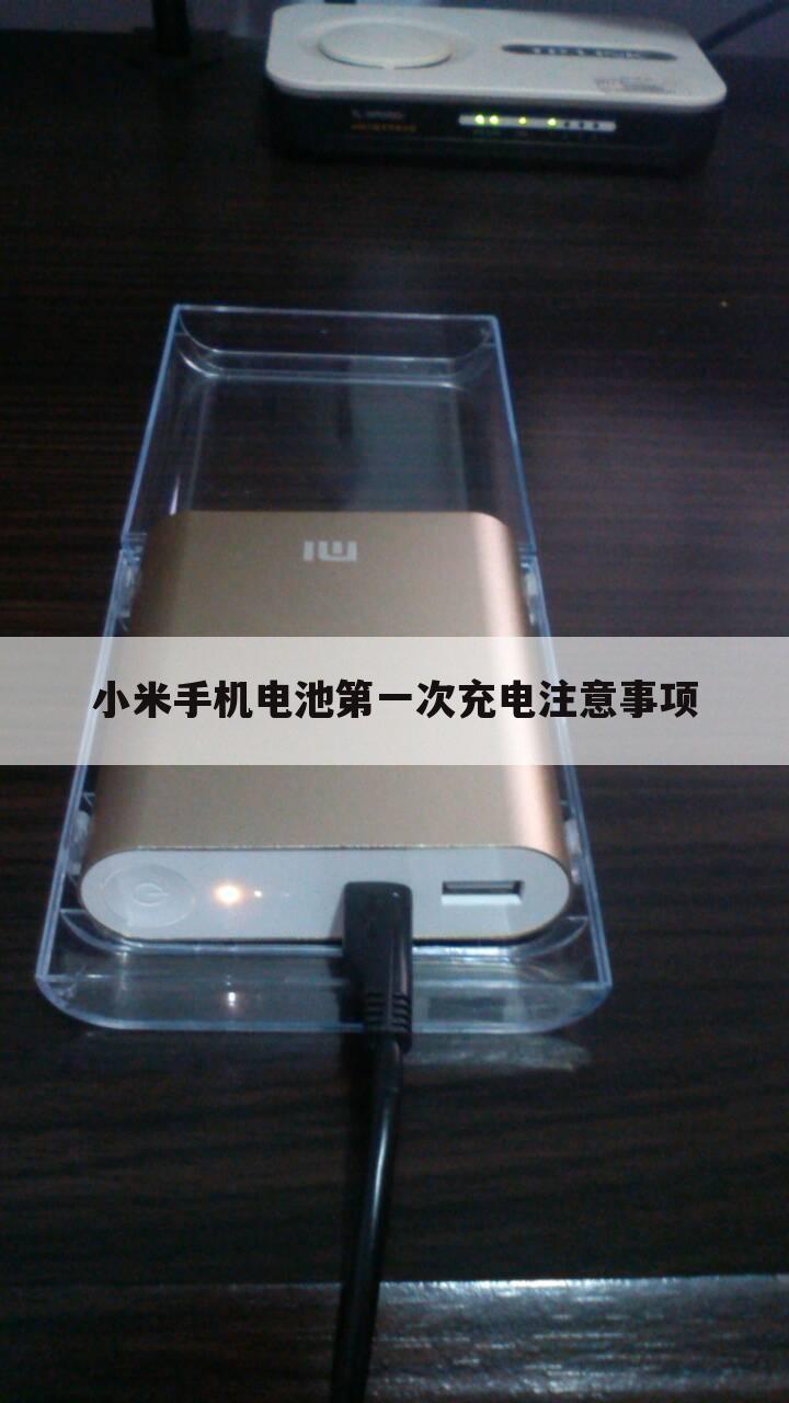 小米手机电池第一次充电注意事项