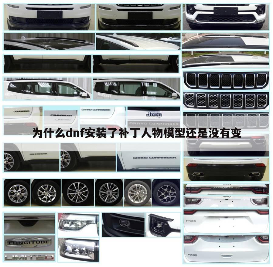 为什么dnf安装了补丁人物模型还是没有变