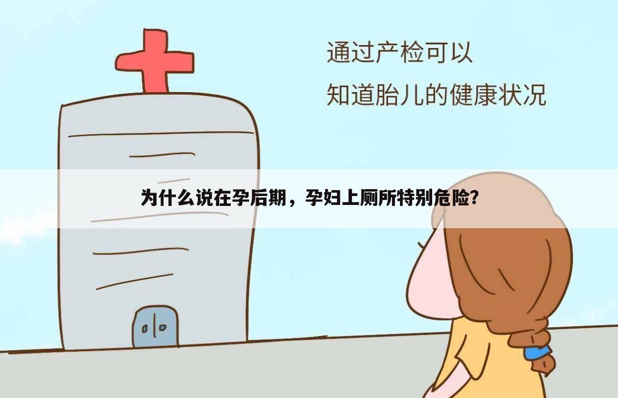 为什么说在孕后期,孕妇上厕所特别危险?