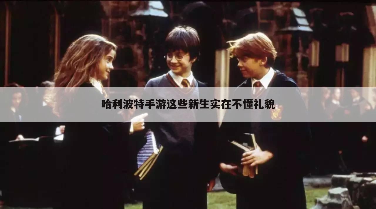 哈利波特手游这些新生实在不懂礼貌