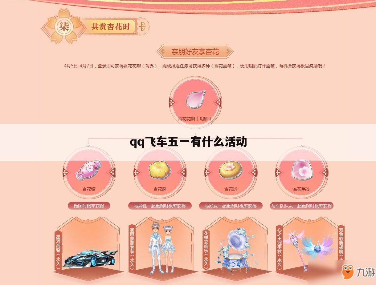 qq飞车五一有什么活动