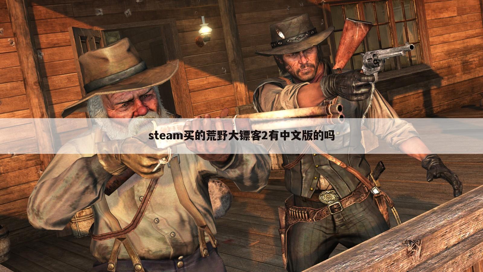 steam买的荒野大镖客2有中文版的吗