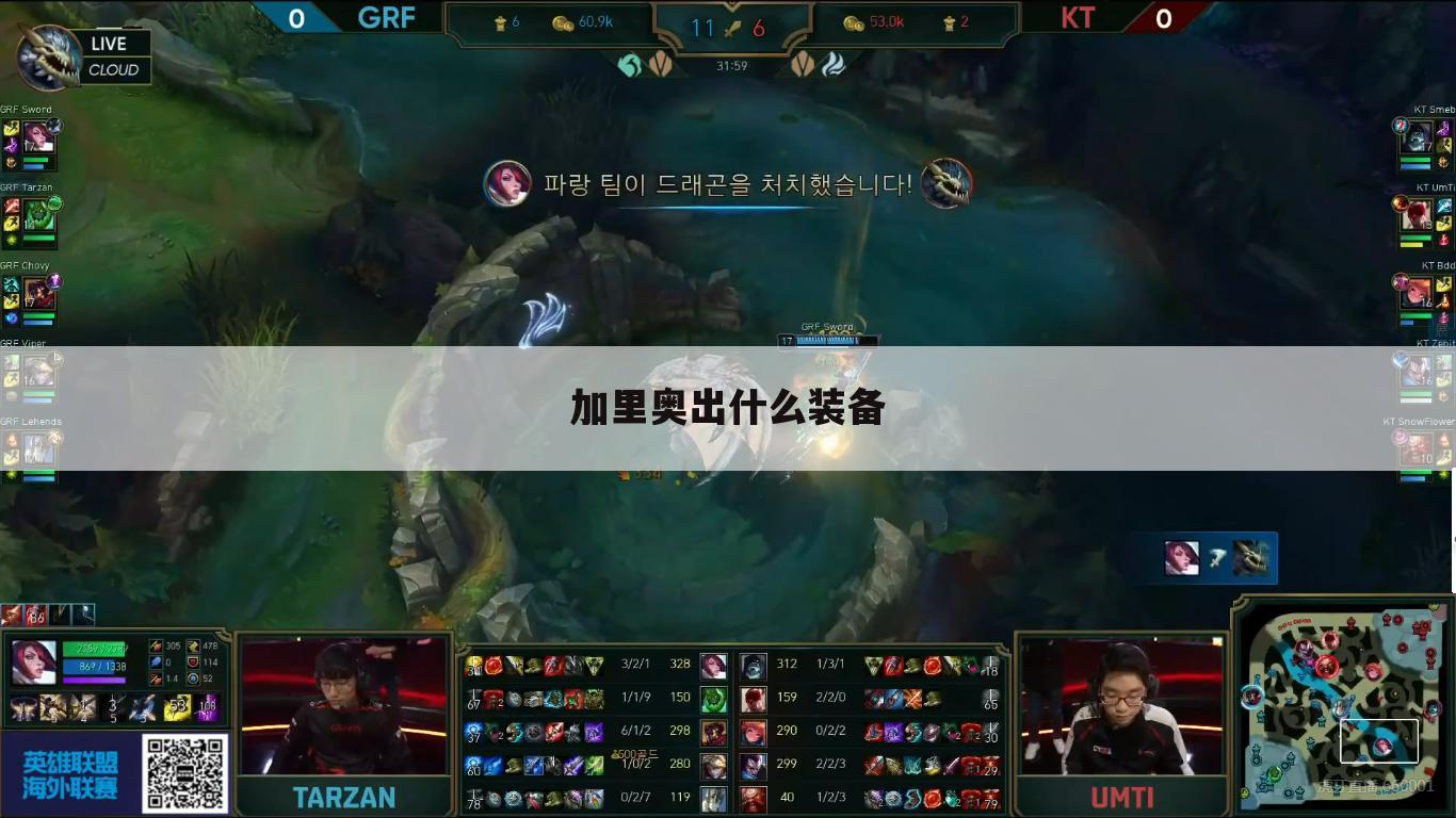 加里奥出什么装备