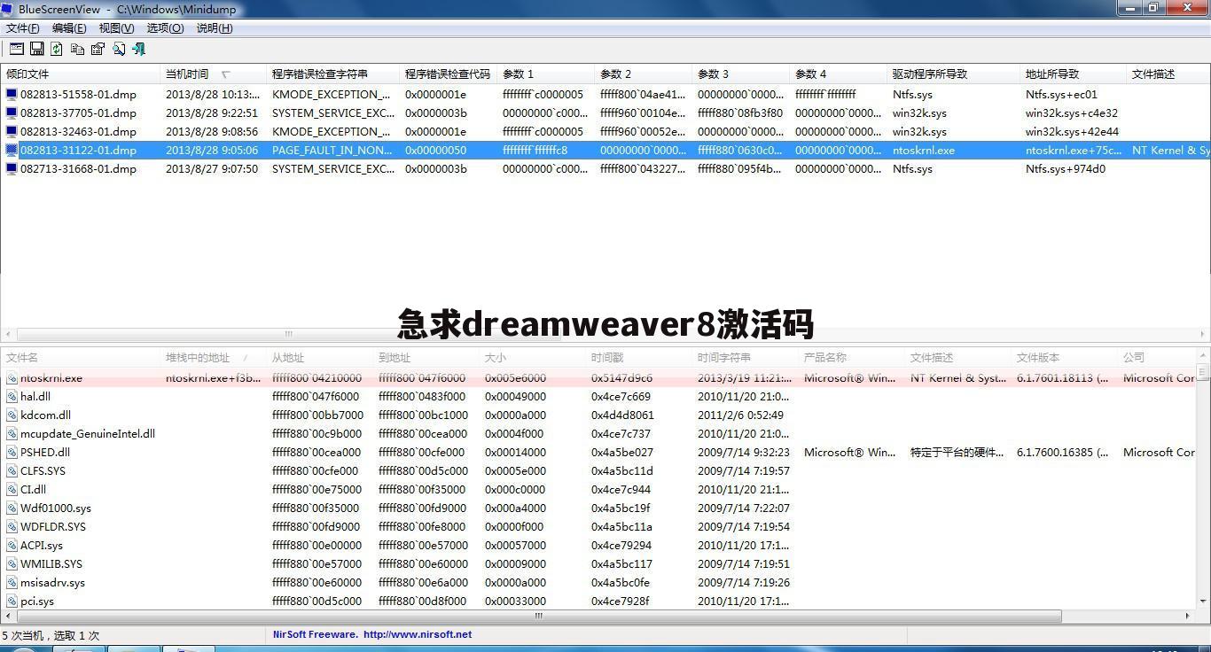 急求dreamweaver8激活码