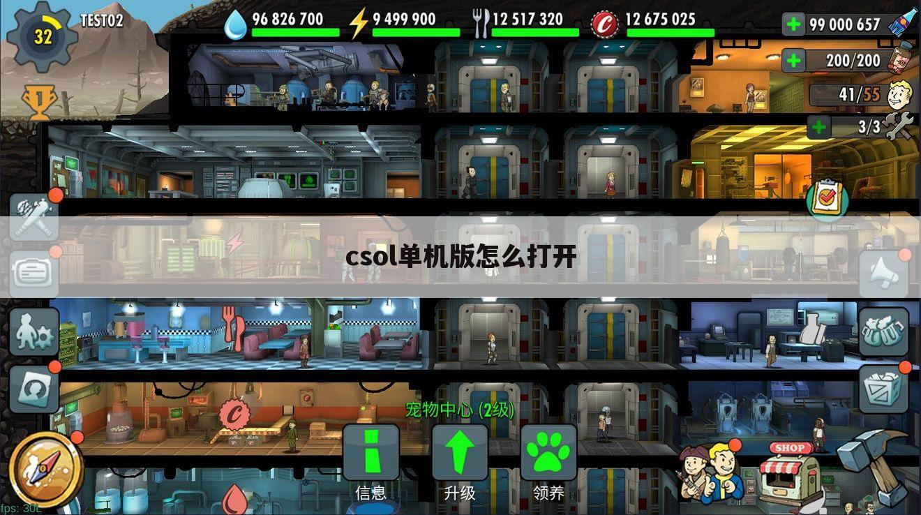 csol单机版怎么打开