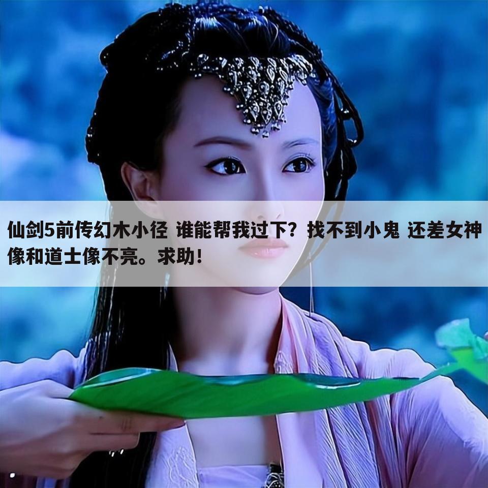 仙剑5前传幻木小径 谁能帮我过下?找不到小鬼 还差女神像和道士像不亮。求助!