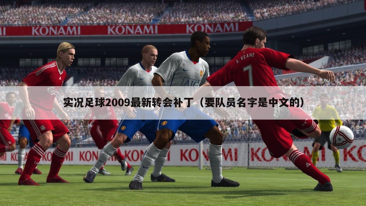 实况足球2009最新转会补丁(要队员名字是中文的)