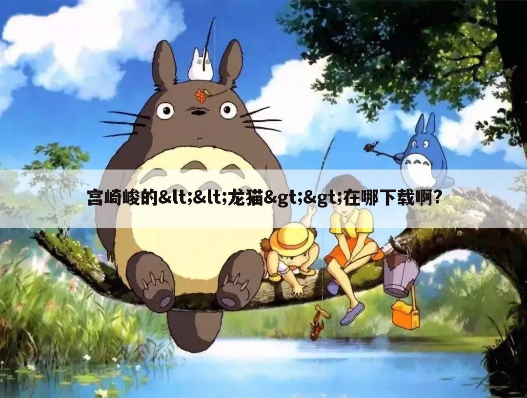宫崎峻的<<龙猫>>在哪下载啊?