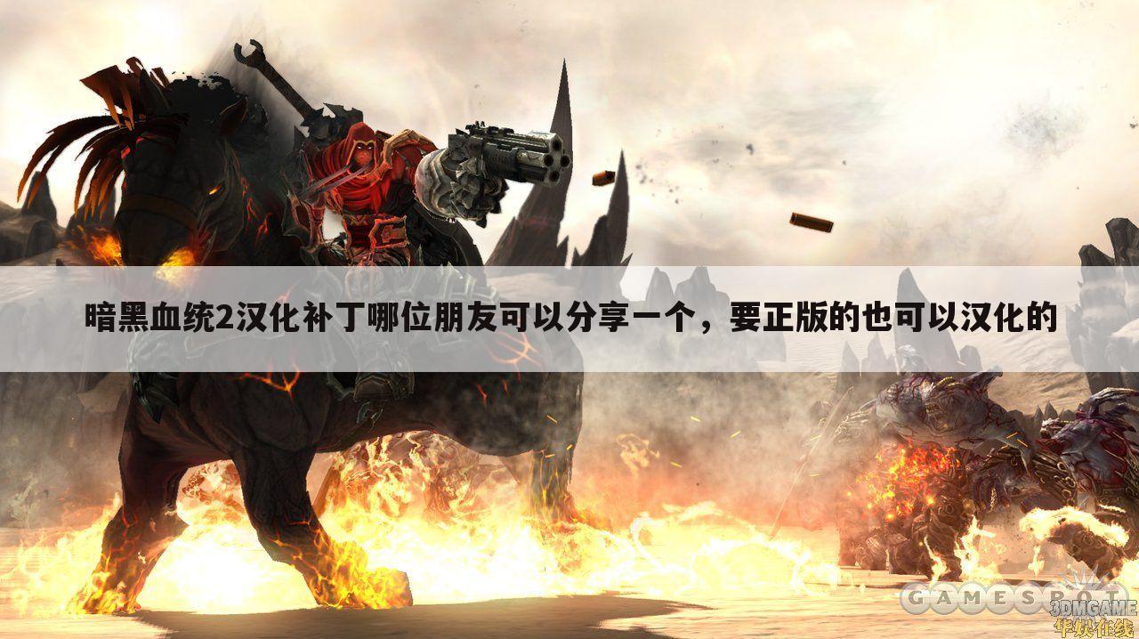 暗黑血统2汉化补丁哪位朋友可以分享一个,要正版的也可以汉化的