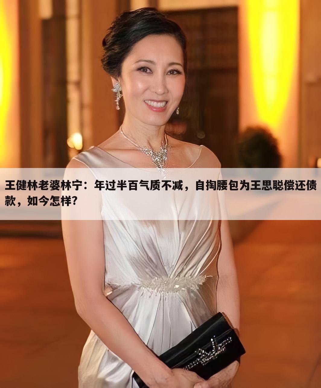 王健林老婆林宁:年过半百气质不减,自掏腰包为王思聪偿还债款,如今怎样?