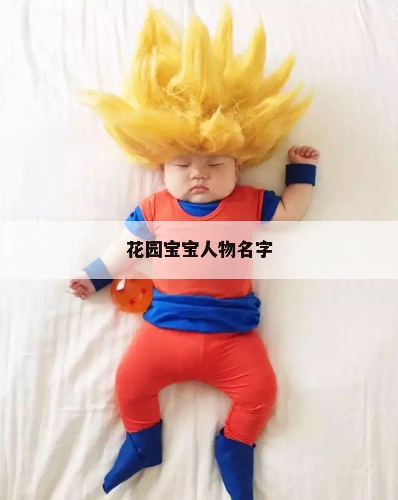 花园宝宝人物名字