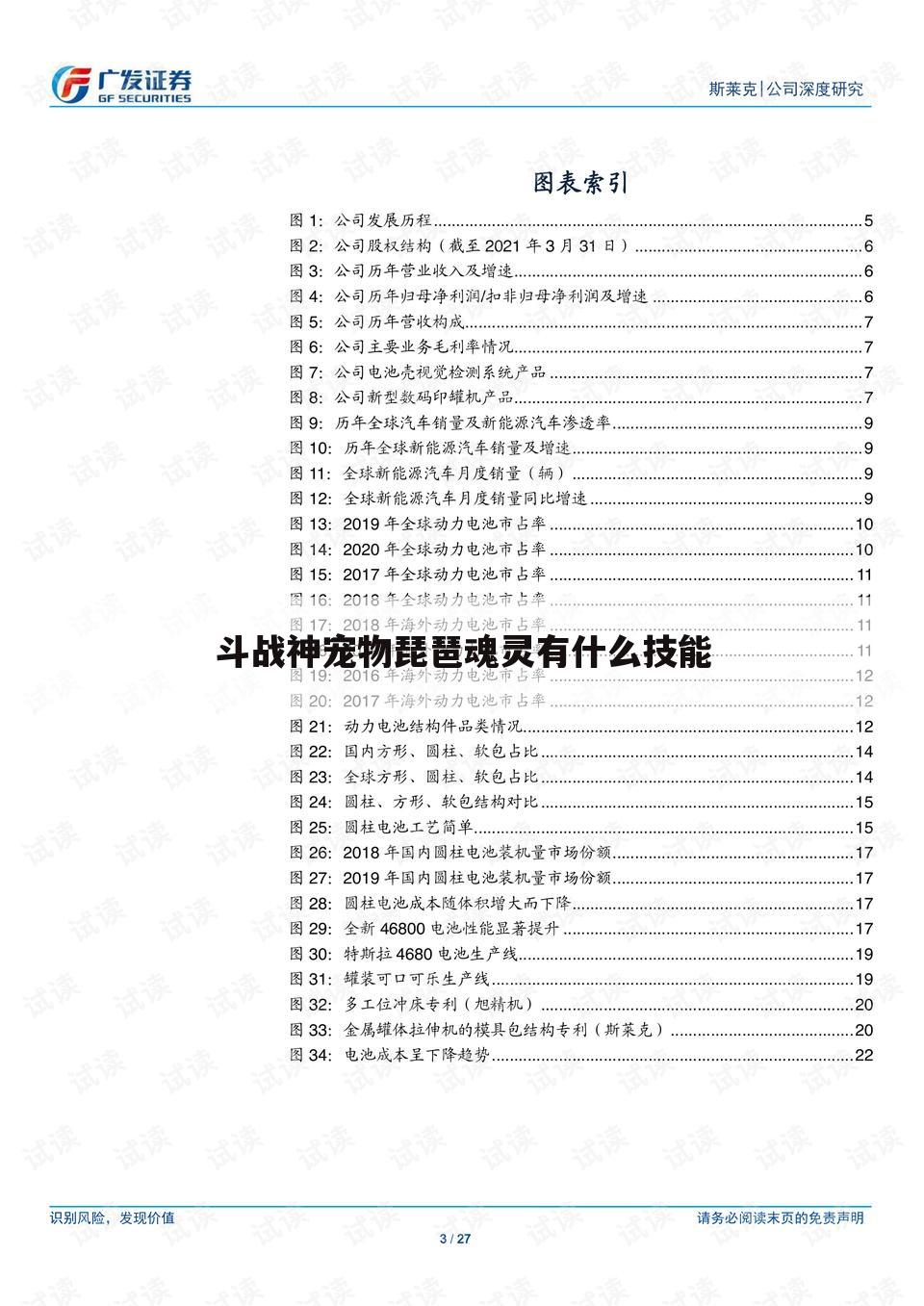 斗战神宠物琵琶魂灵有什么技能