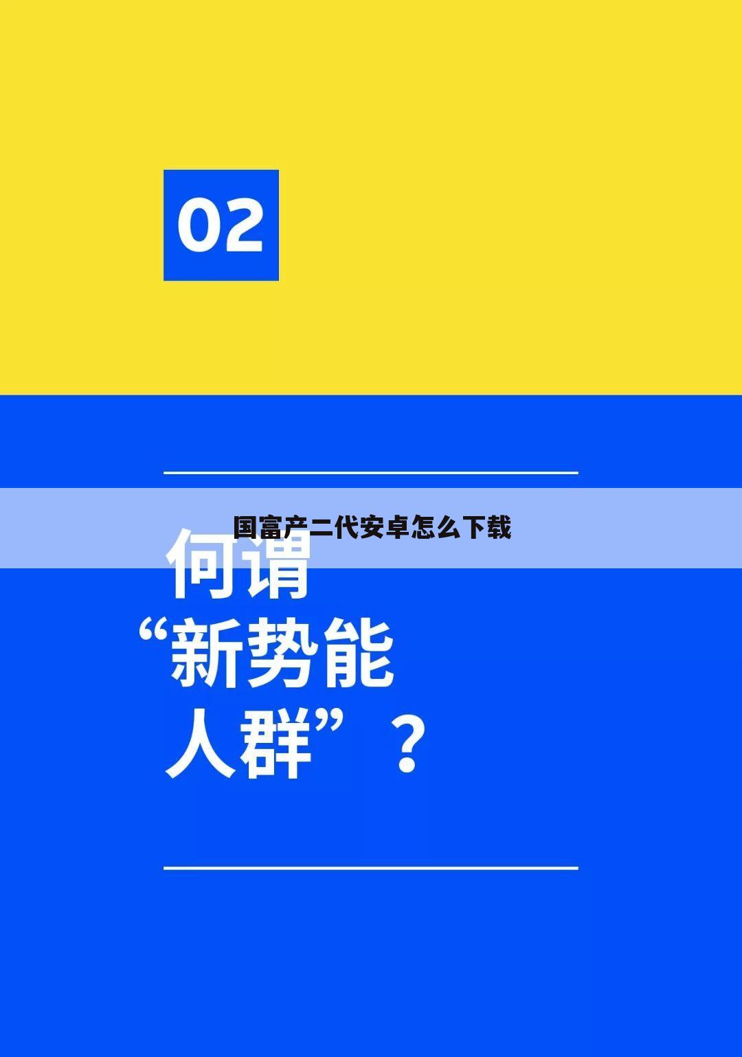 国富产二代安卓怎么下载
