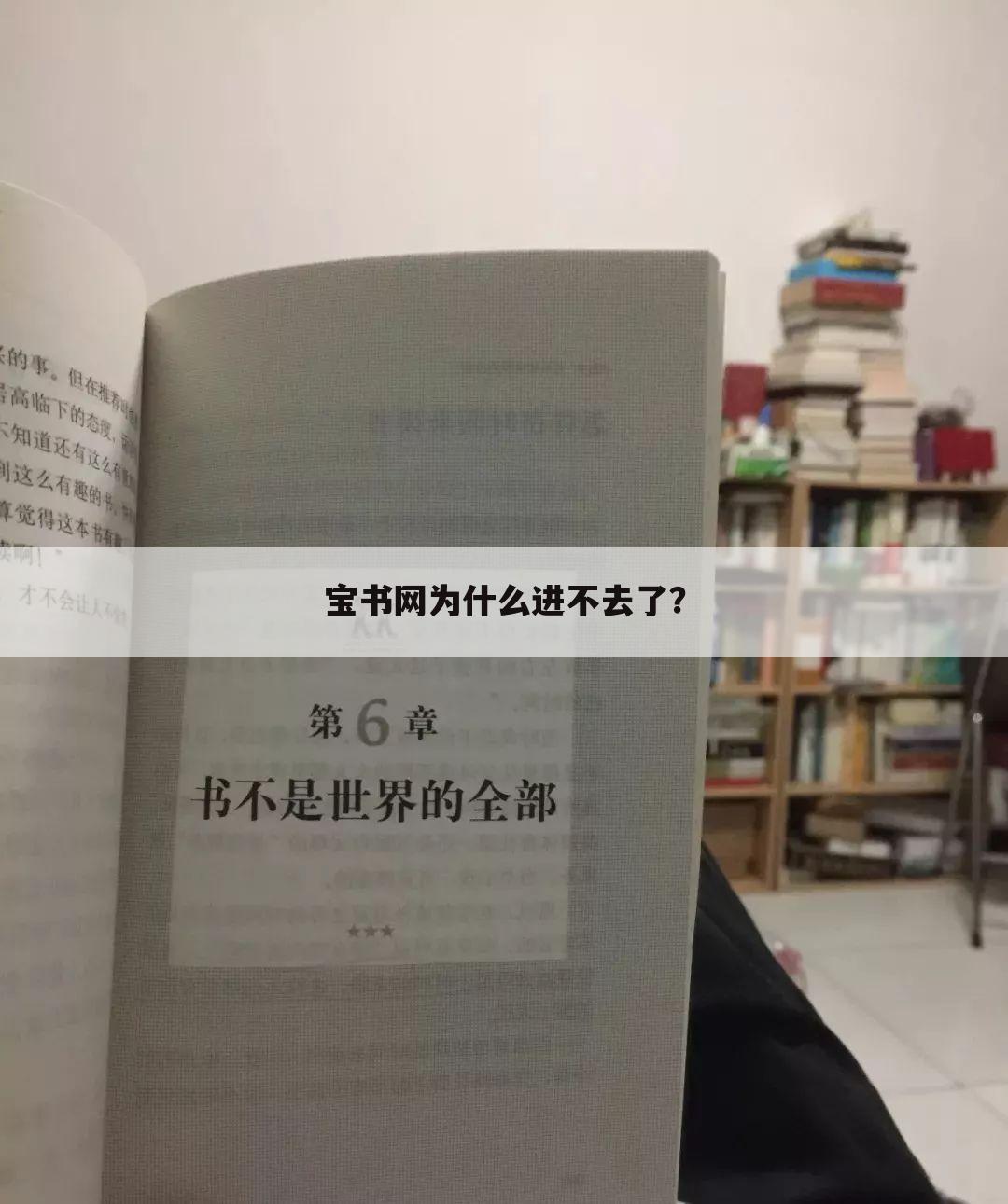 宝书网为什么进不去了?