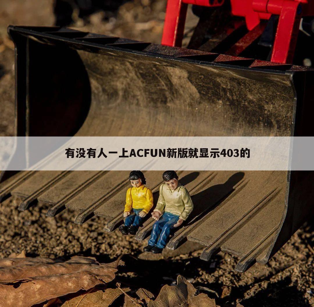 有没有人一上ACFUN新版就显示403的