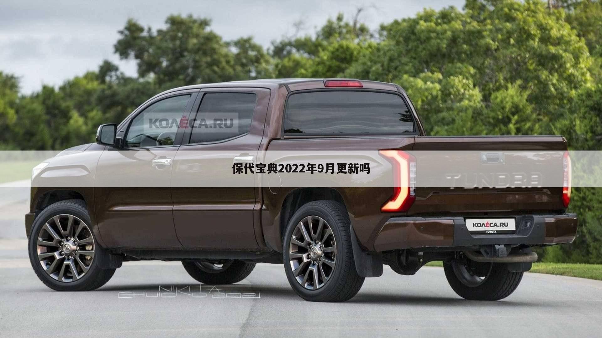 保代宝典2022年9月更新吗