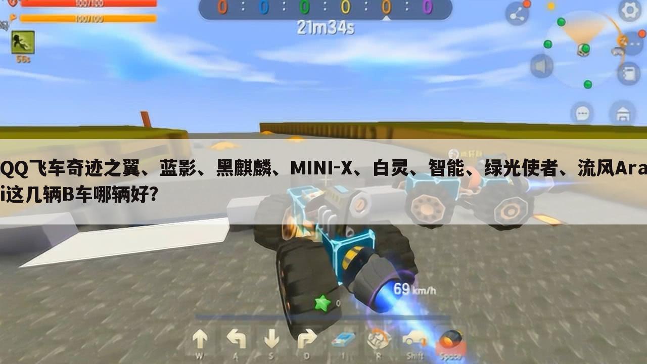 QQ飞车奇迹之翼、蓝影、黑麒麟、MINI-X、白灵、智能、绿光使者、流风Arai这几辆B车哪辆好?