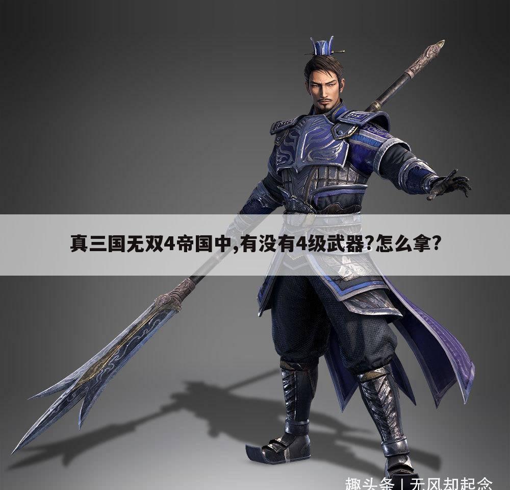 真三国无双4帝国中,有没有4级武器?怎么拿?