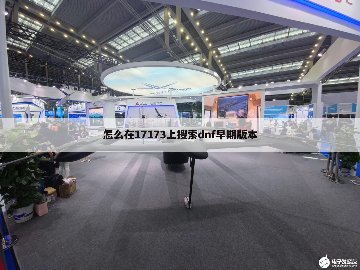 怎么在17173上搜索dnf早期版本