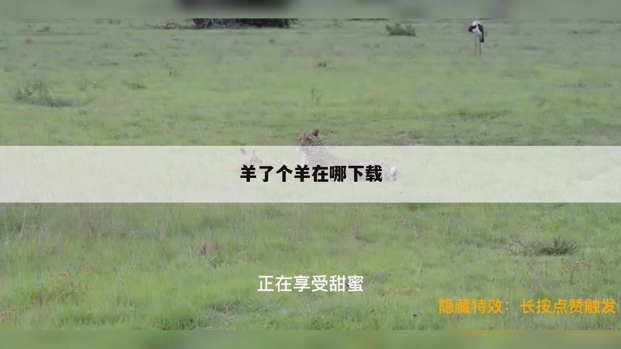 羊了个羊在哪下载