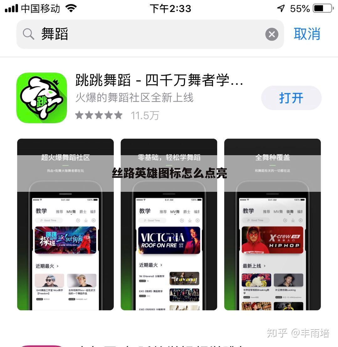 丝路英雄图标怎么点亮