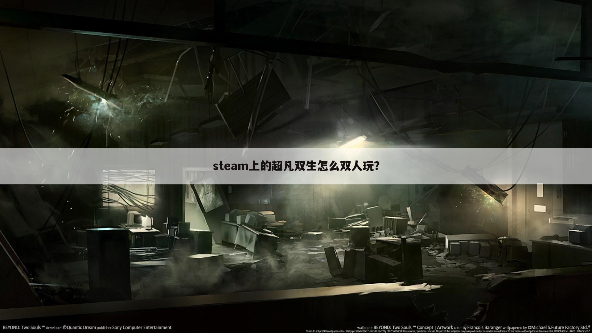steam上的超凡双生怎么双人玩？