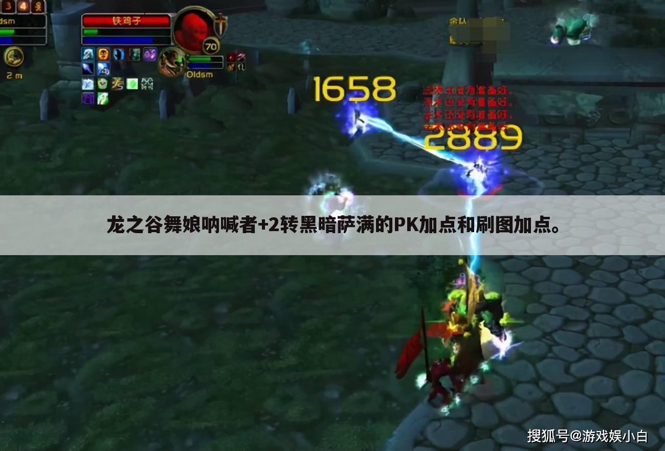 龙之谷舞娘呐喊者+2转黑暗萨满的PK加点和刷图加点。