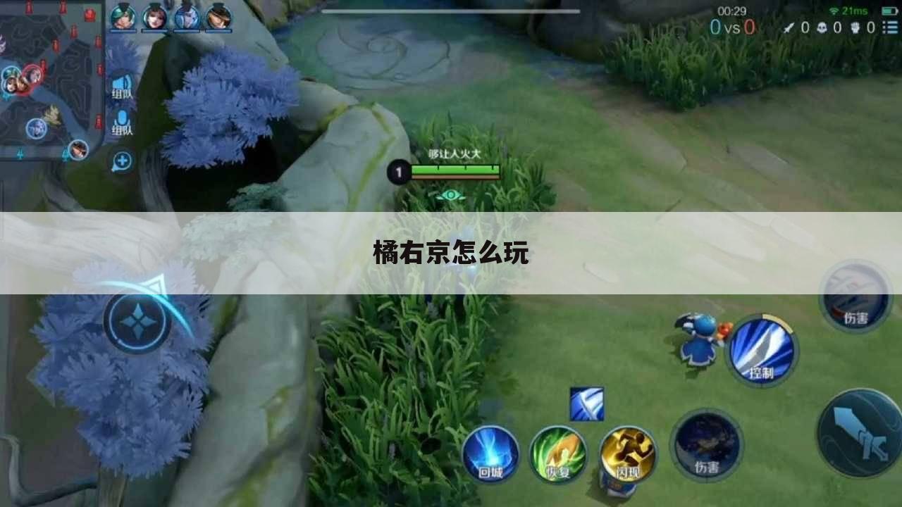 橘右京怎么玩