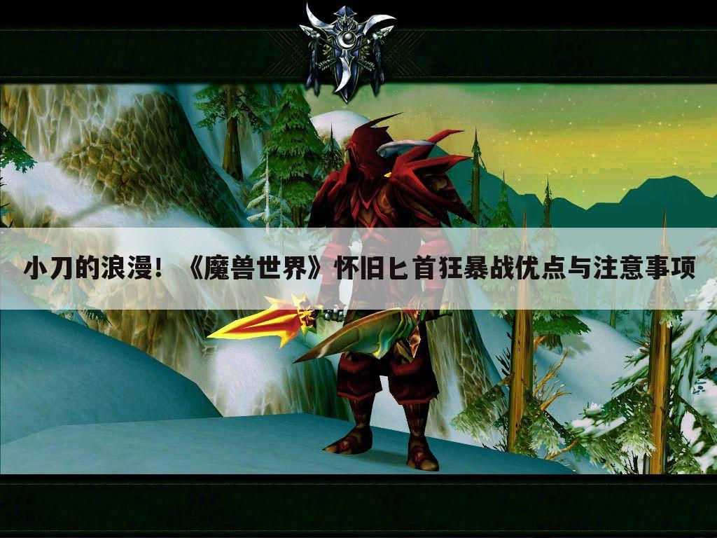 小刀的浪漫！《魔兽世界》怀旧匕首狂暴战优点与注意事项