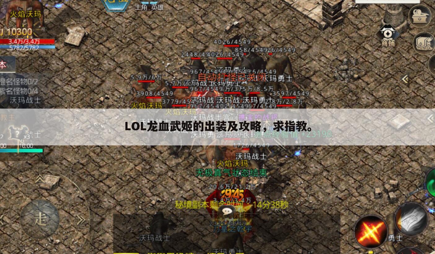 LOL龙血武姬的出装及攻略，求指教。