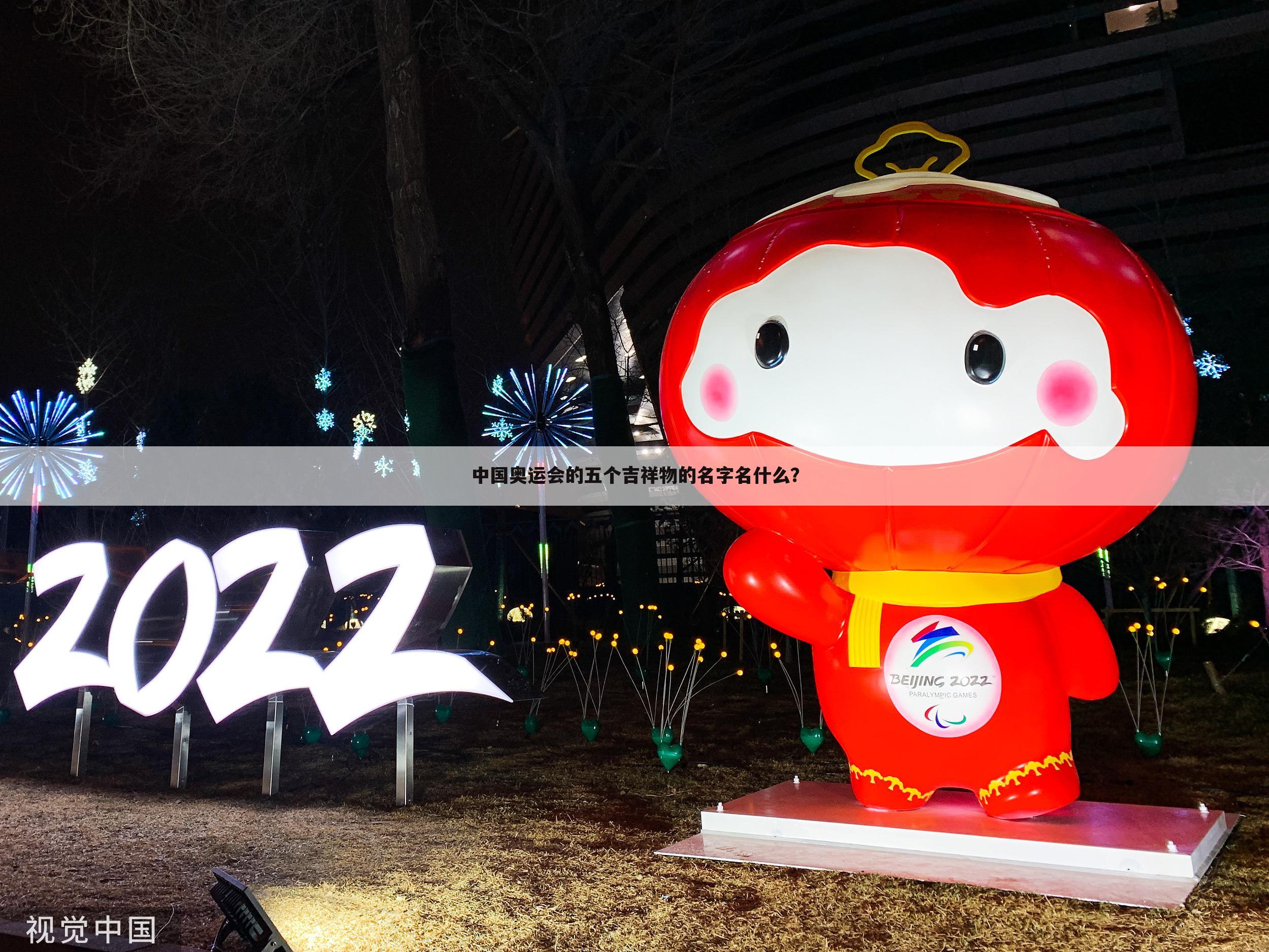 中国奥运会的五个吉祥物的名字名什么?