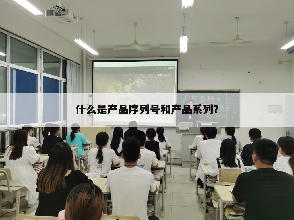 什么是产品序列号和产品系列?