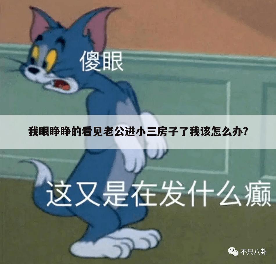 我眼睁睁的看见老公进小三房子了我该怎么办?