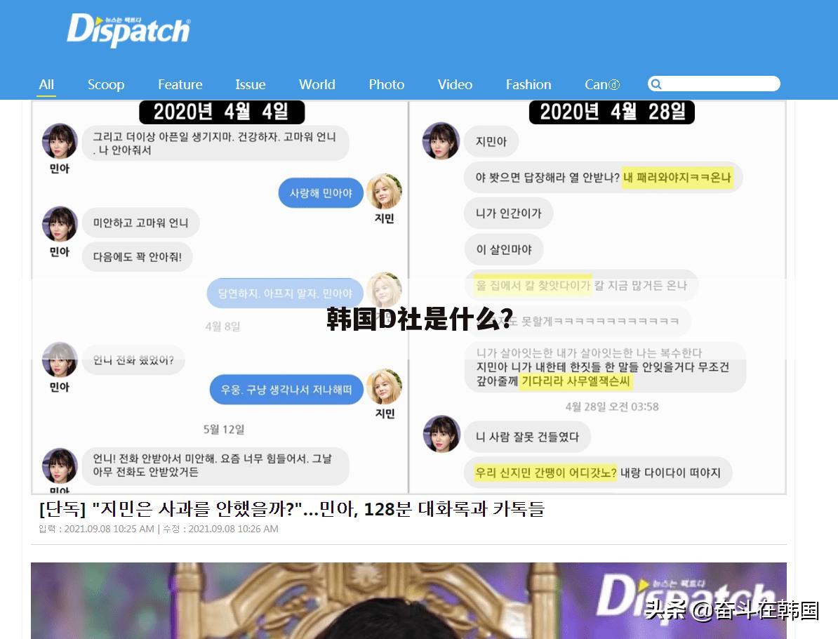 韩国D社是什么?