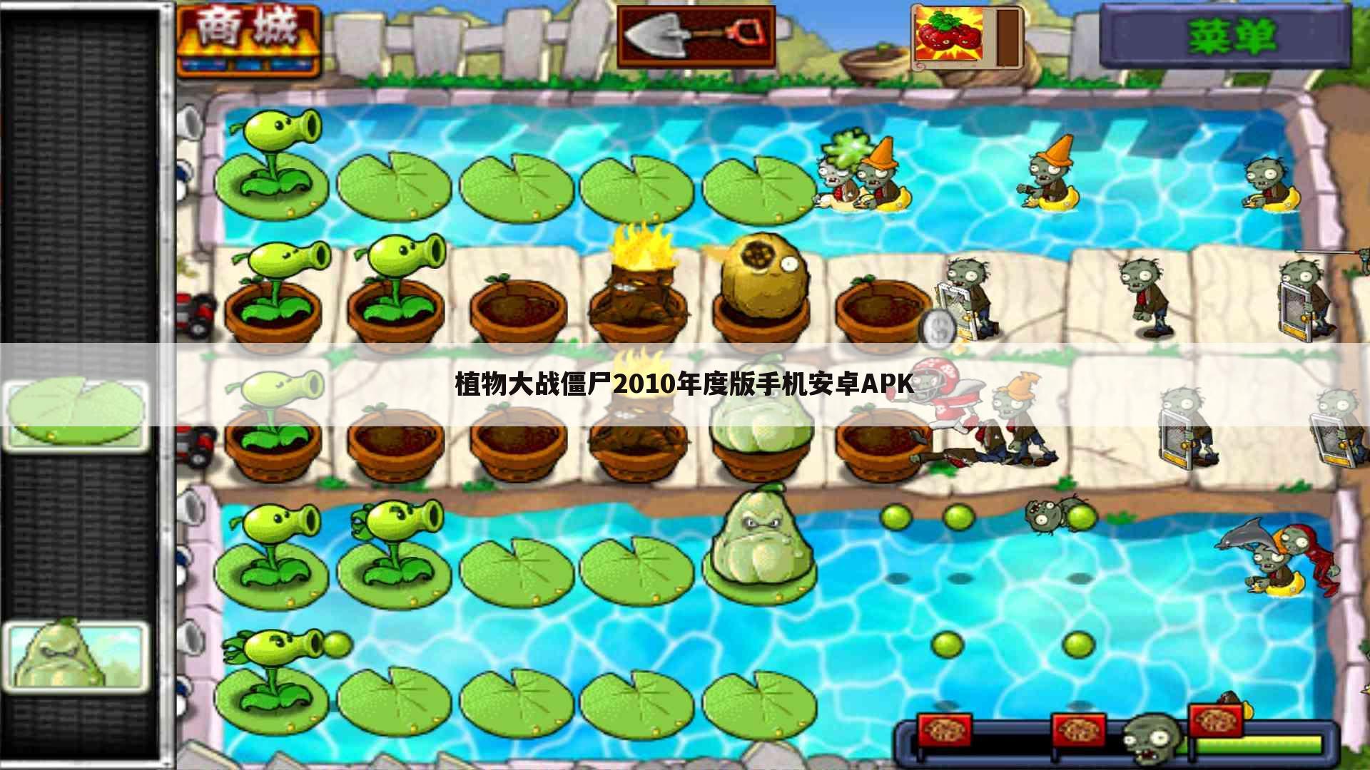 植物大战僵尸2010年度版手机安卓APK
